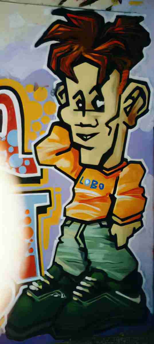 Street Art 2973 2955 GRAFFITI A4 Photo Print
