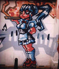 Street Art 2976 2958 GRAFFITI A4 Photo Print