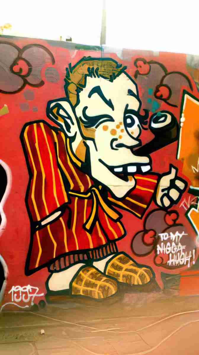 Street Art 2983 2965 GRAFFITI A4 Photo Print