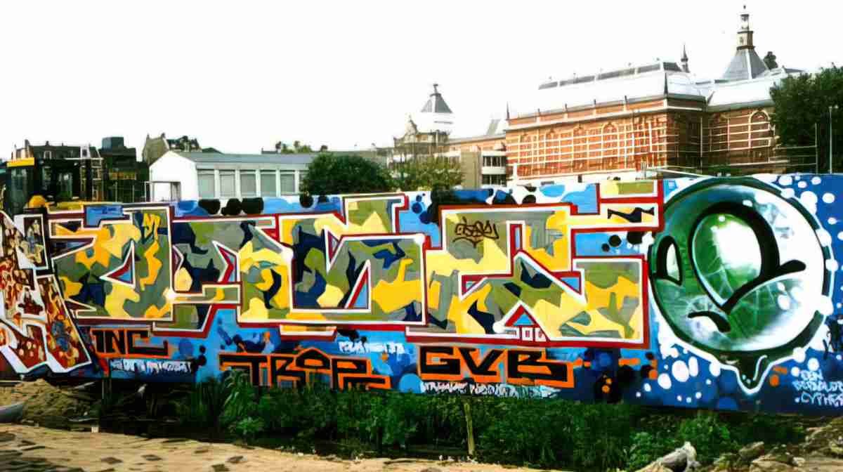 Street Art 2985 2967 GRAFFITI A4 Photo Print