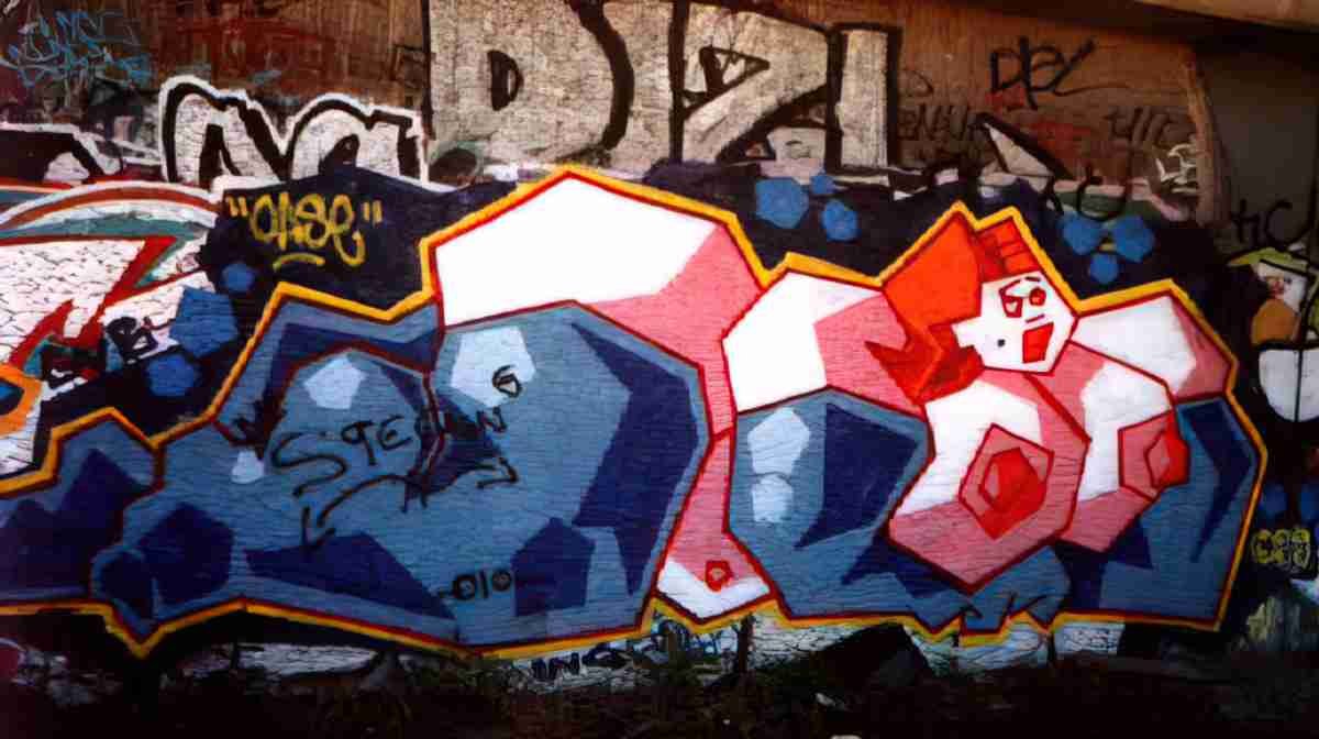Street Art 2990 2972 GRAFFITI A4 Photo Print