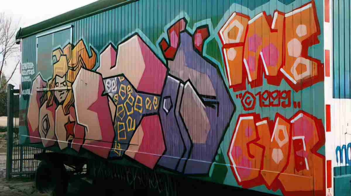 Street Art 2992 2974 GRAFFITI A4 Photo Print