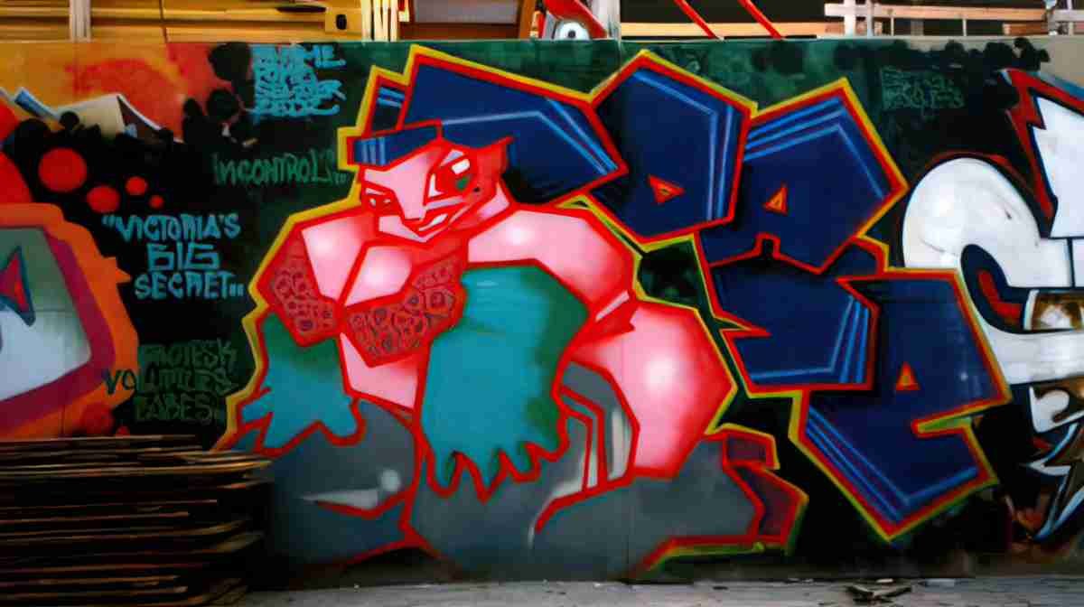 Street Art 2993 2975 GRAFFITI A4 Photo Print