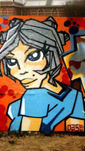 Street Art 2998 2980 GRAFFITI A4 Photo Print