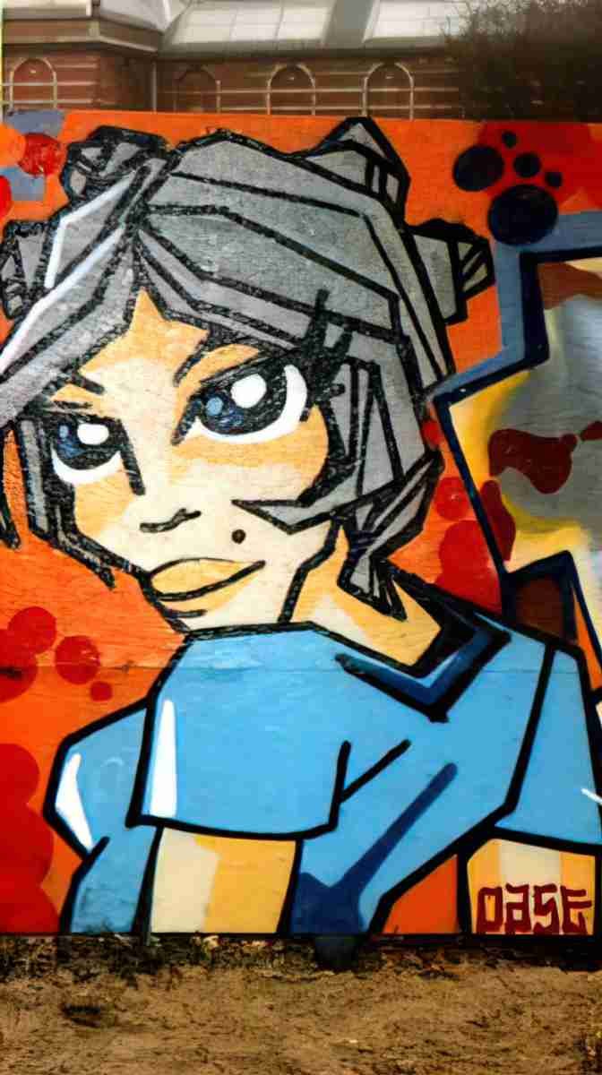 Street Art 2998 2980 GRAFFITI A4 Photo Print