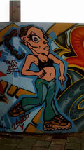 Street Art 3001 2983 GRAFFITI A4 Photo Print