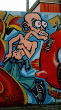 Street Art 3002 2984 GRAFFITI A4 Photo Print
