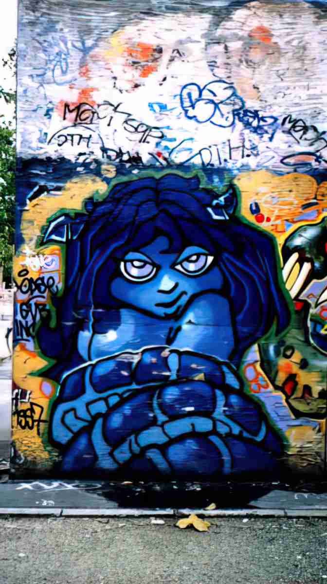 Street Art 3006 2988 GRAFFITI A4 Photo Print