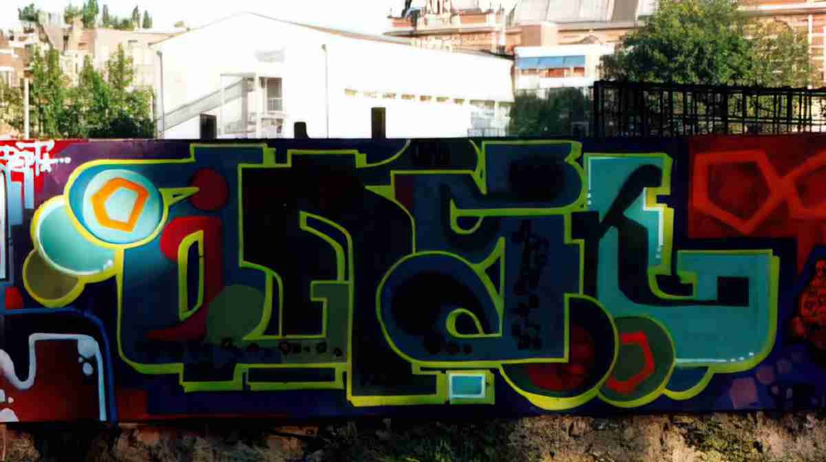 Street Art 3012 2994 GRAFFITI A4 Photo Print