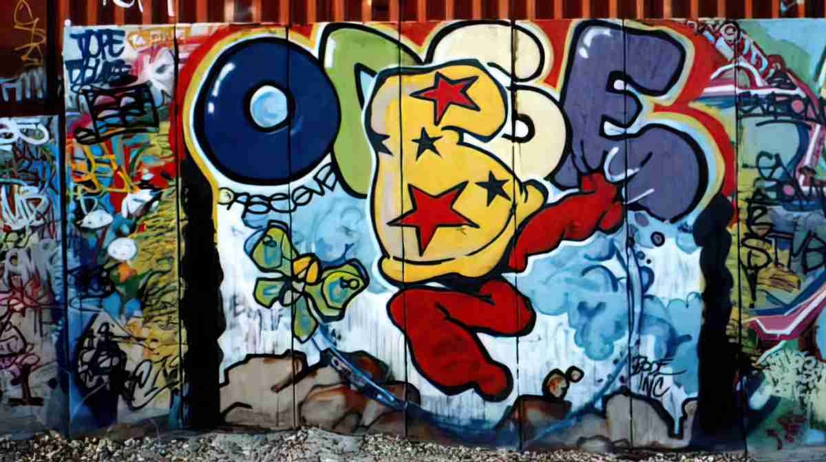 Street Art 3018 3000 GRAFFITI A4 Photo Print
