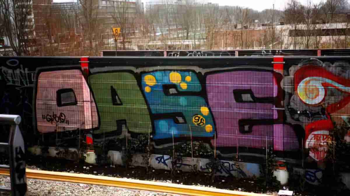 Street Art 3019 3001 GRAFFITI A4 Photo Print