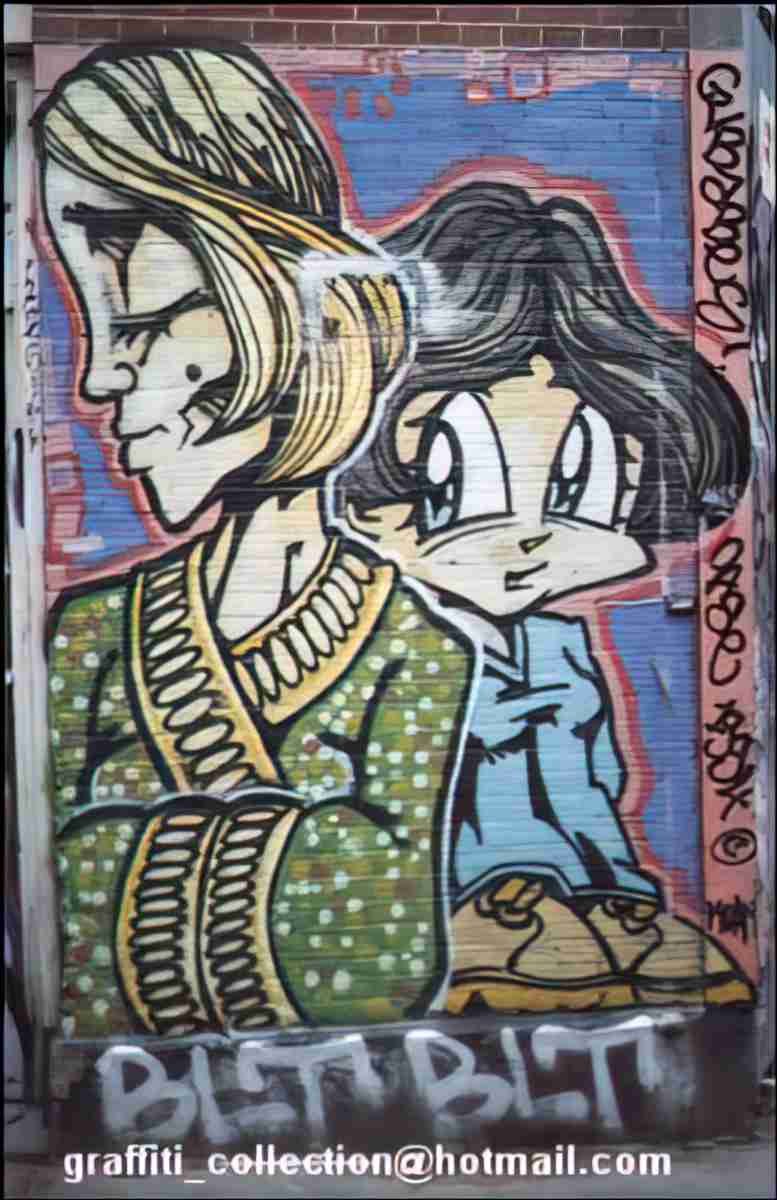 Street Art 3021 3003 GRAFFITI A4 Photo Print