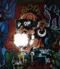 Street Art 3029 3011 GRAFFITI A4 Photo Print