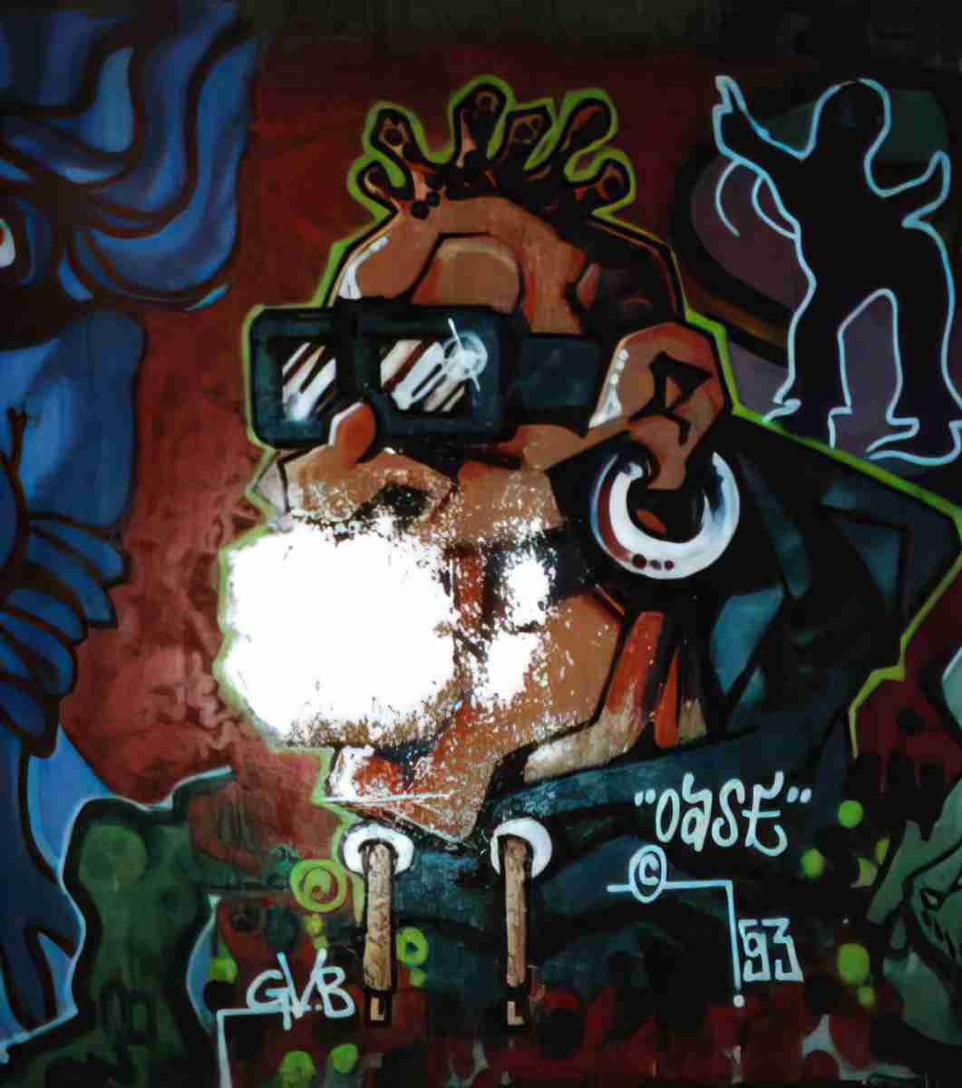 Street Art 3029 3011 GRAFFITI A4 Photo Print