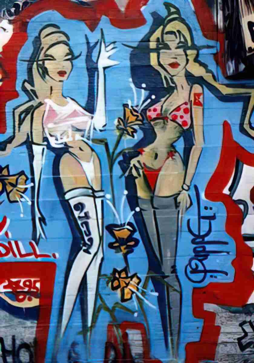 Street Art 3041 3023 GRAFFITI A4 Photo Print