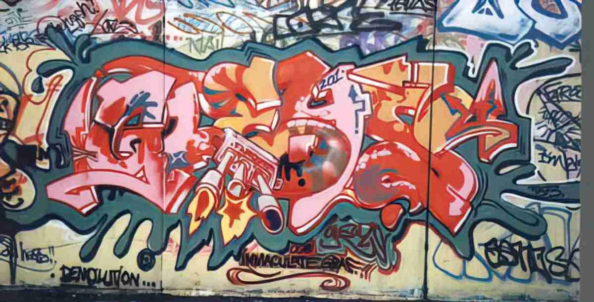 Street Art 3053 3035 GRAFFITI A4 Photo Print