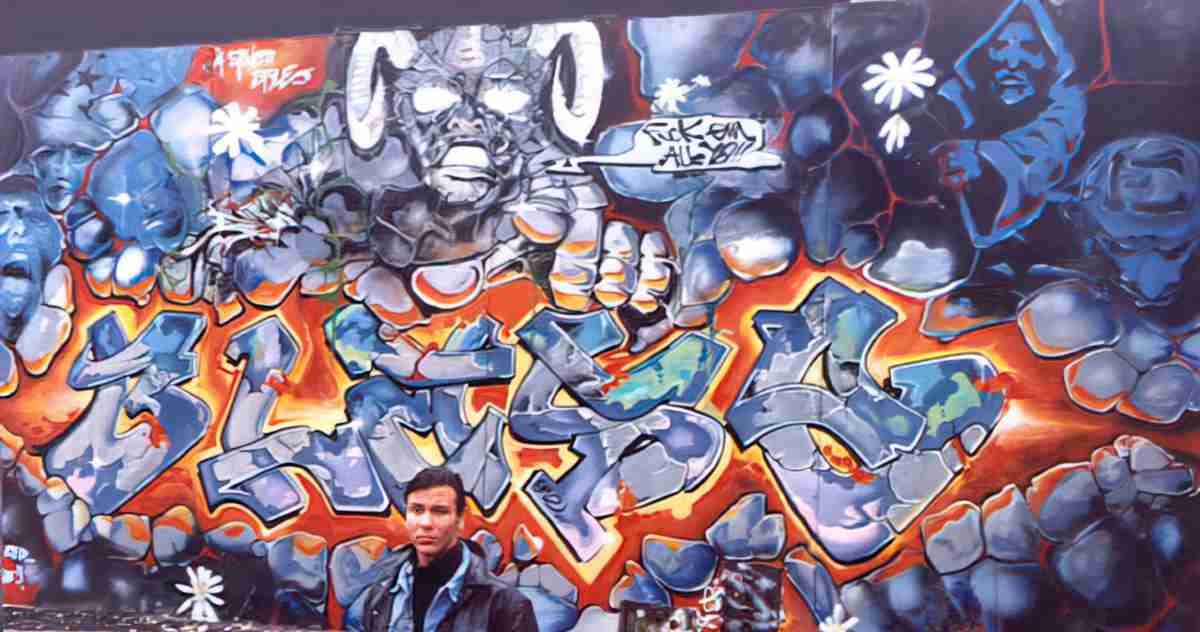 Street Art 3054 3036 GRAFFITI A4 Photo Print