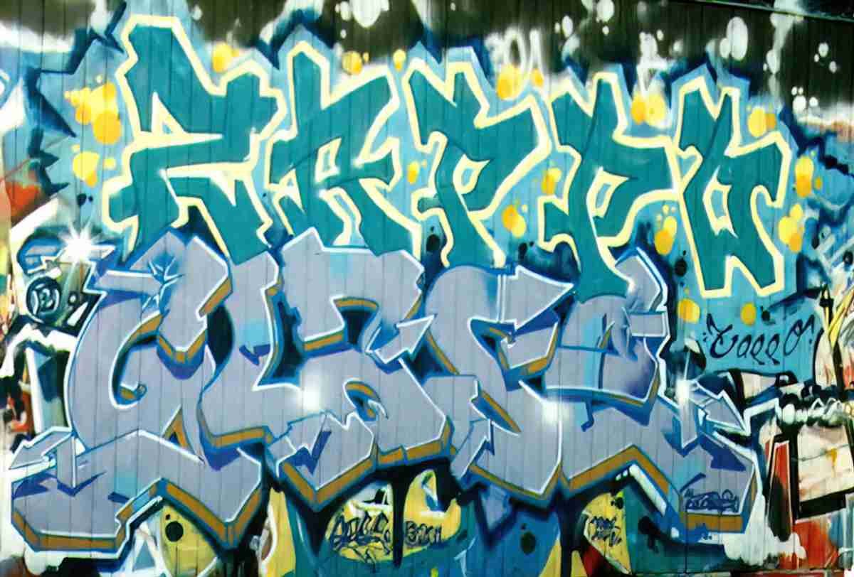 Street Art 3061 3043 GRAFFITI A4 Photo Print