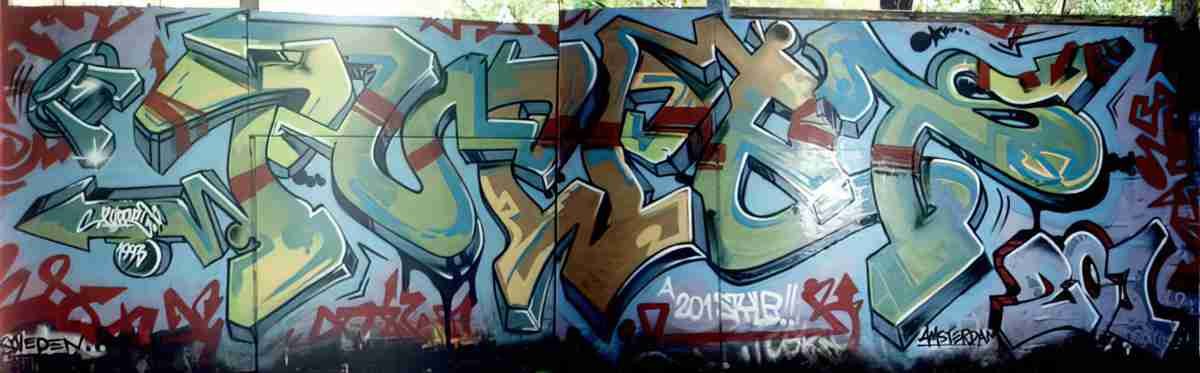 Street Art 3065 3047 GRAFFITI A4 Photo Print