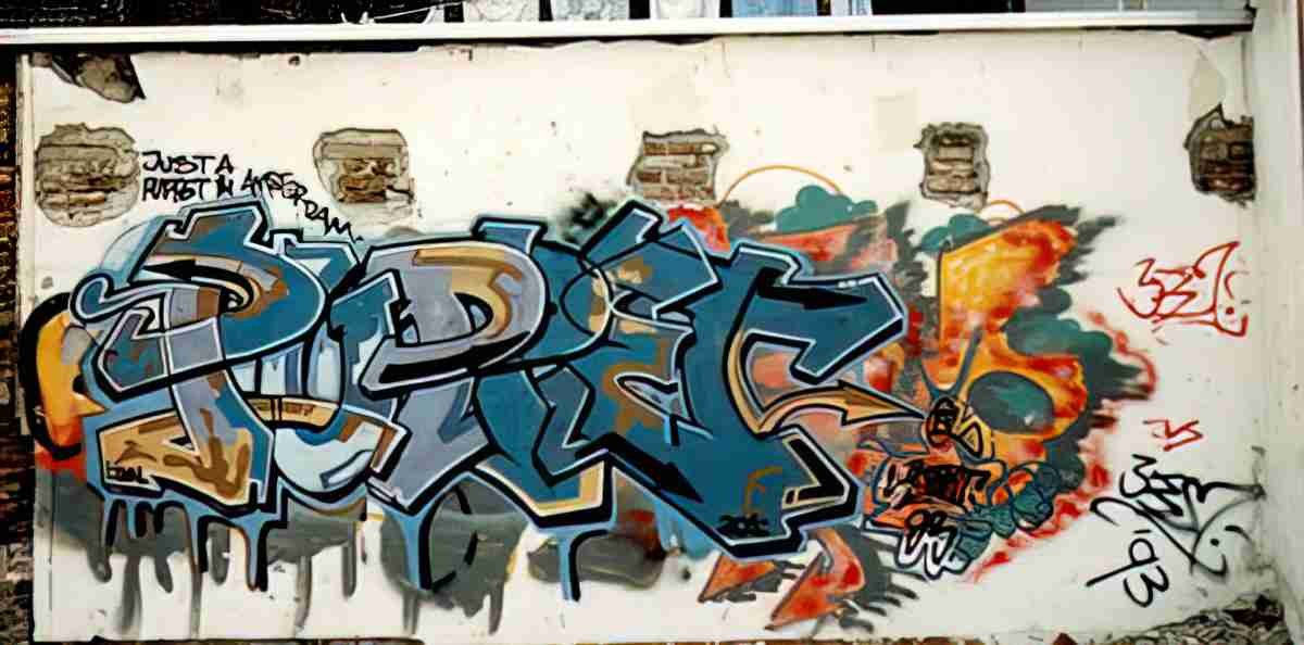Street Art 3066 3048 GRAFFITI A4 Photo Print
