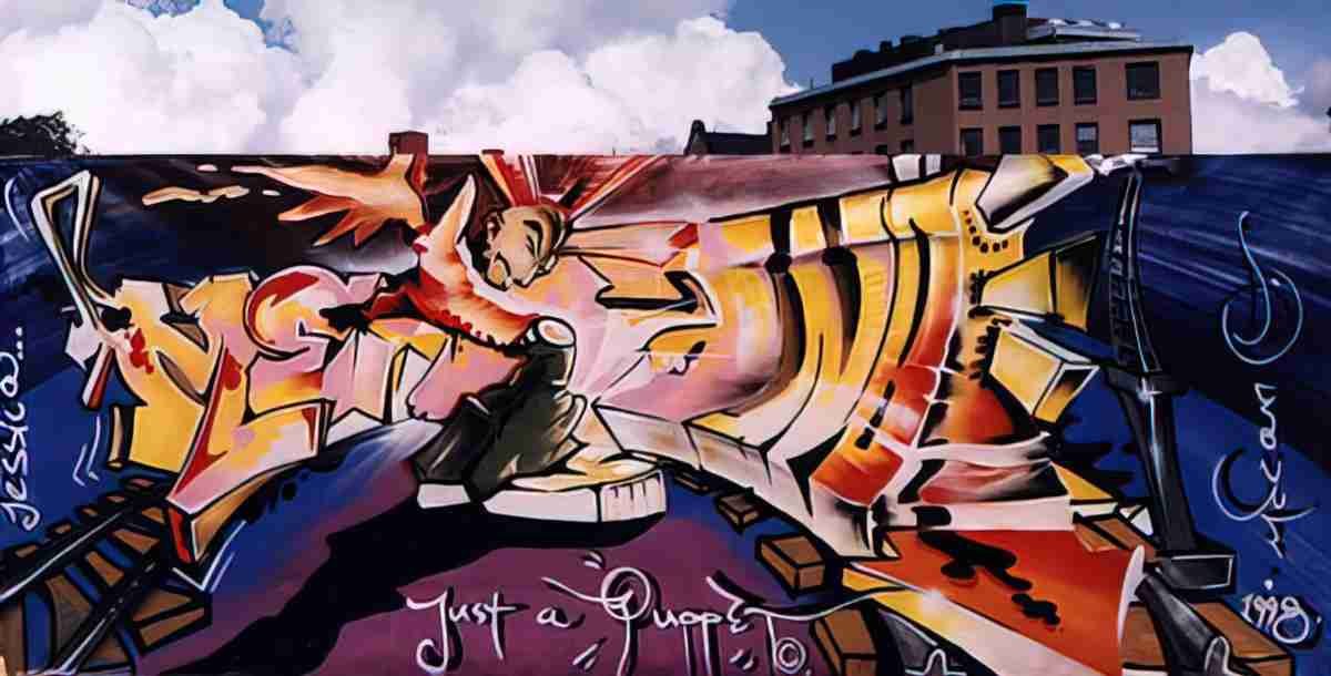 Street Art 3067 3049 GRAFFITI A4 Photo Print