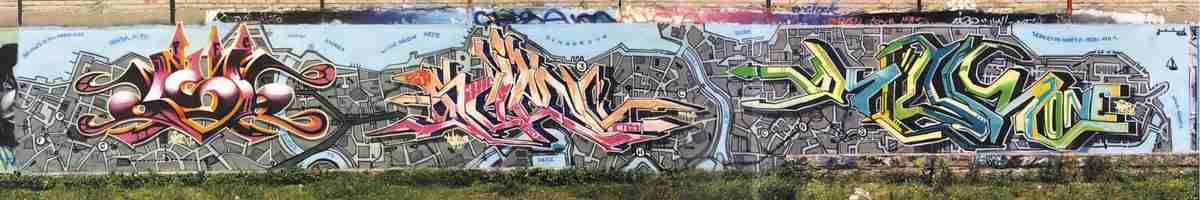 Street Art 3069 3051 GRAFFITI A4 Photo Print