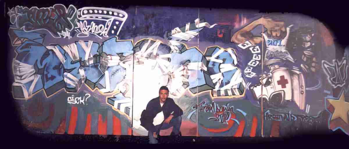 Street Art 3071 3053 GRAFFITI A4 Photo Print