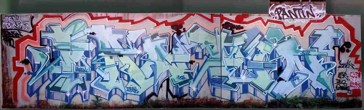 Street Art 3078 3060 GRAFFITI A4 Photo Print