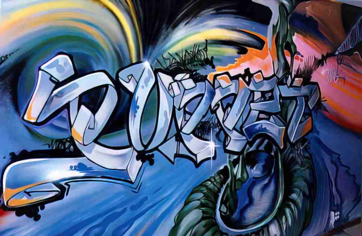 Street Art 3079 3061 GRAFFITI A4 Photo Print