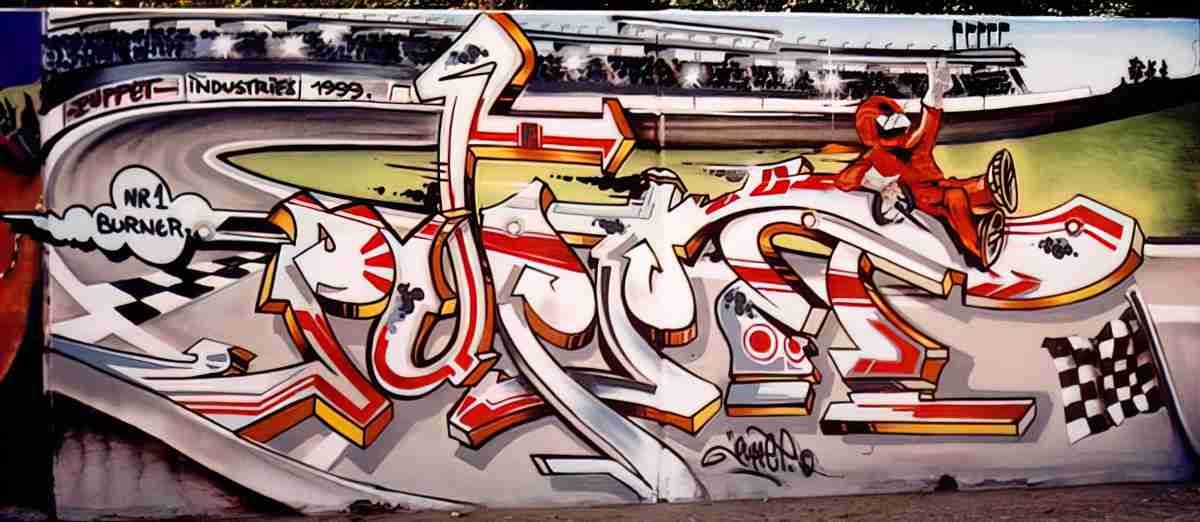 Street Art 3089 3071 GRAFFITI A4 Photo Print