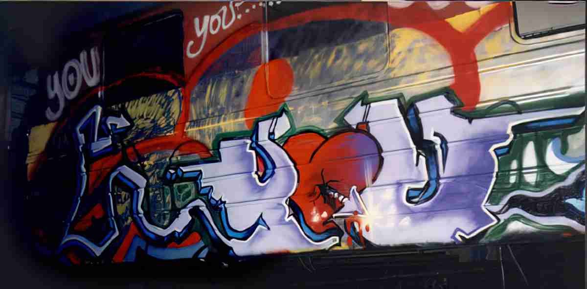 Street Art 3100 3082 GRAFFITI A4 Photo Print