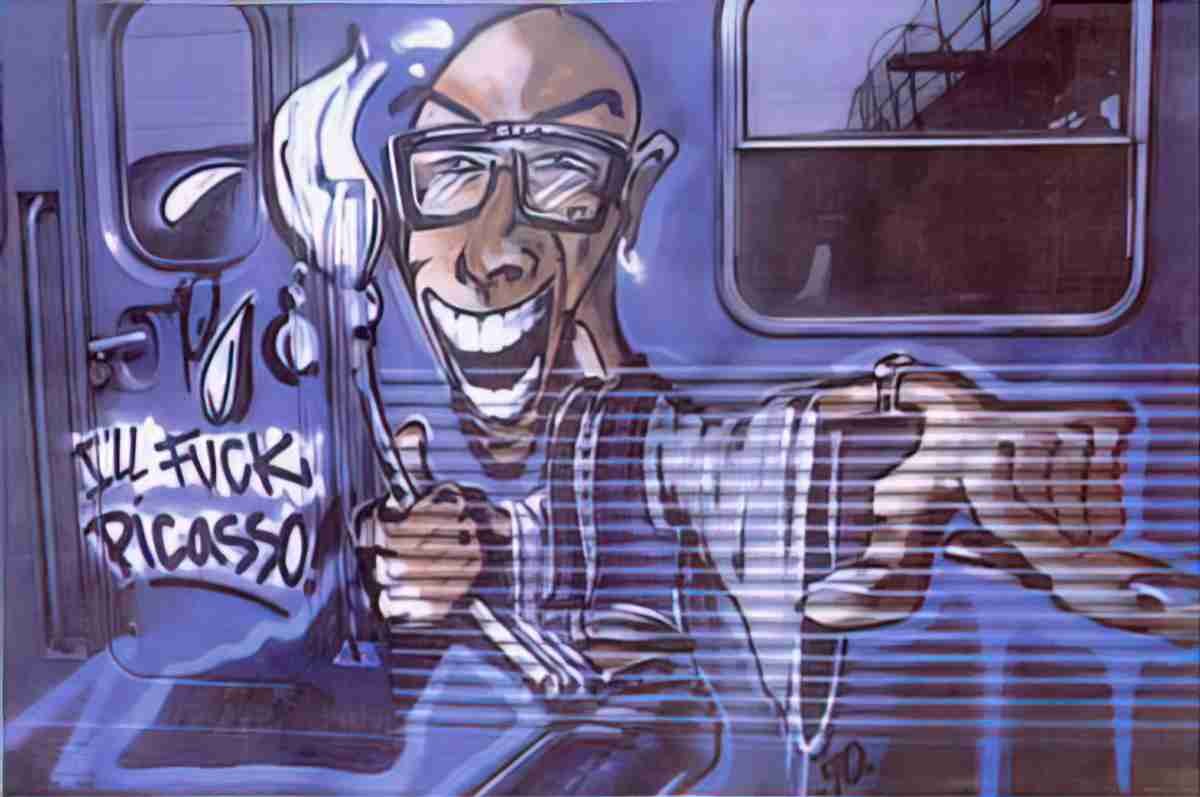 Street Art 3103 3085 GRAFFITI A4 Photo Print