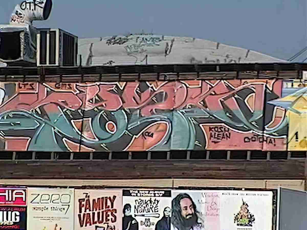 Street Art 3114 3096 GRAFFITI A4 Photo Print