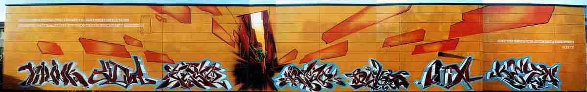 Street Art 3125 3107 GRAFFITI A4 Photo Print