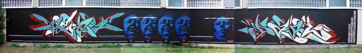 Street Art 3126 3108 GRAFFITI A4 Photo Print