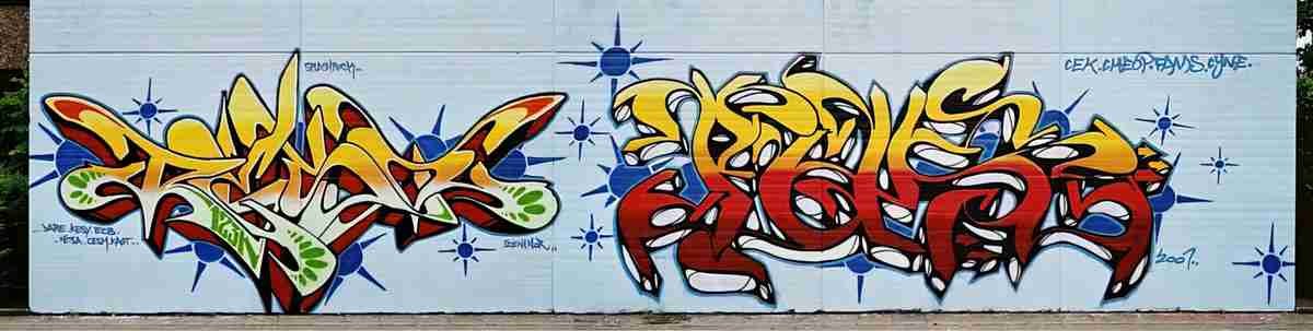 Street Art 3133 3115 GRAFFITI A4 Photo Print
