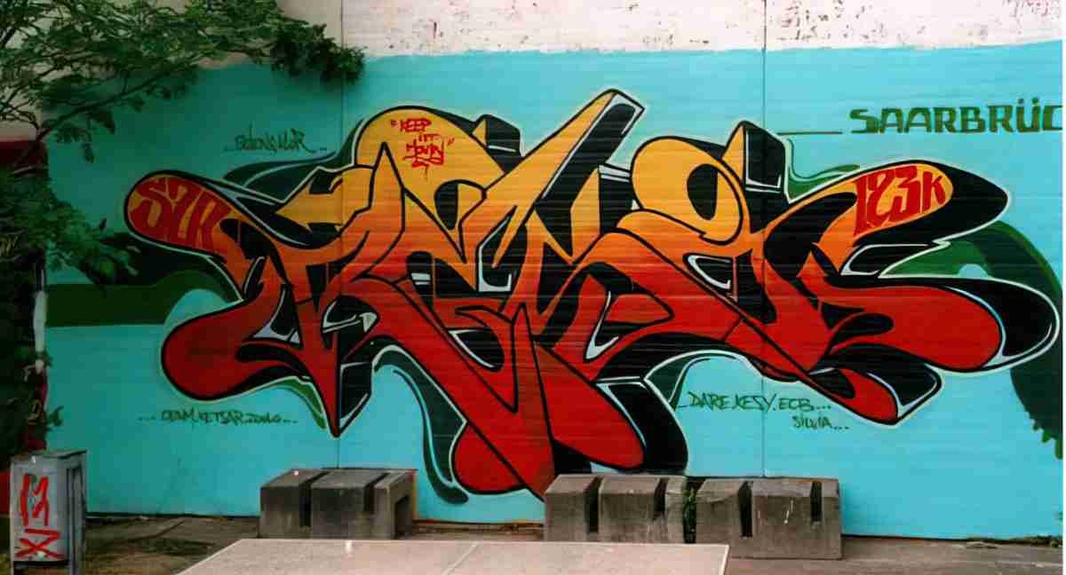 Street Art 3136 3118 GRAFFITI A4 Photo Print
