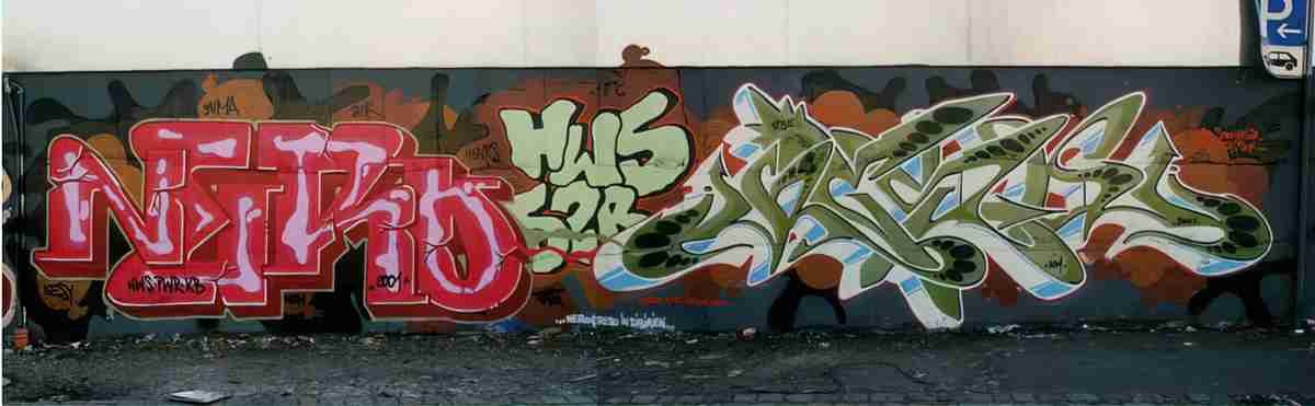 Street Art 3137 3119 GRAFFITI A4 Photo Print