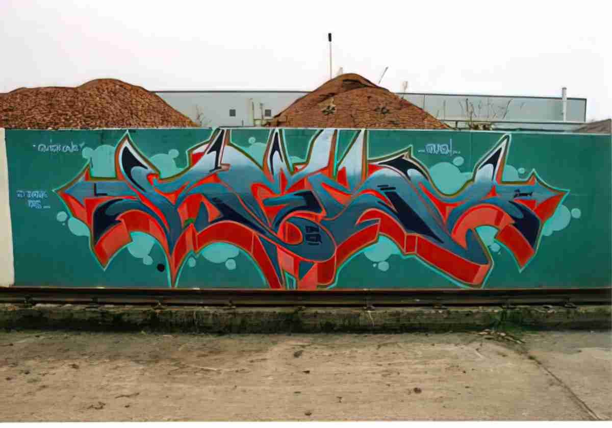 Street Art 3139 3121 GRAFFITI A4 Photo Print