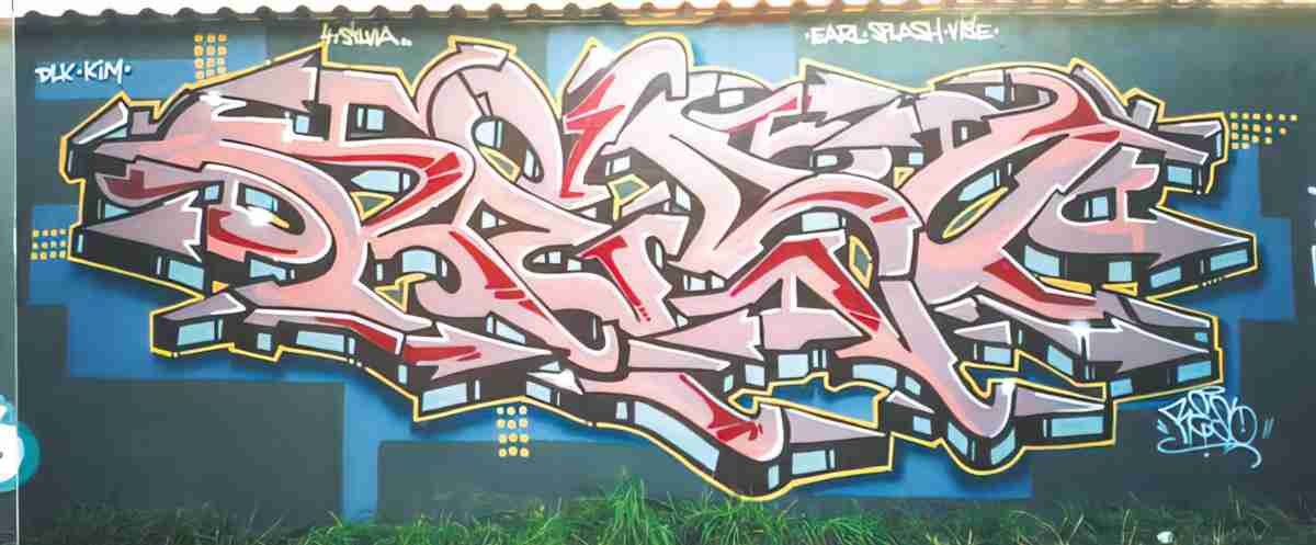 Street Art 3148 3130 GRAFFITI A4 Photo Print