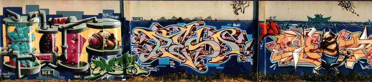 Street Art 3153 3135 GRAFFITI A4 Photo Print