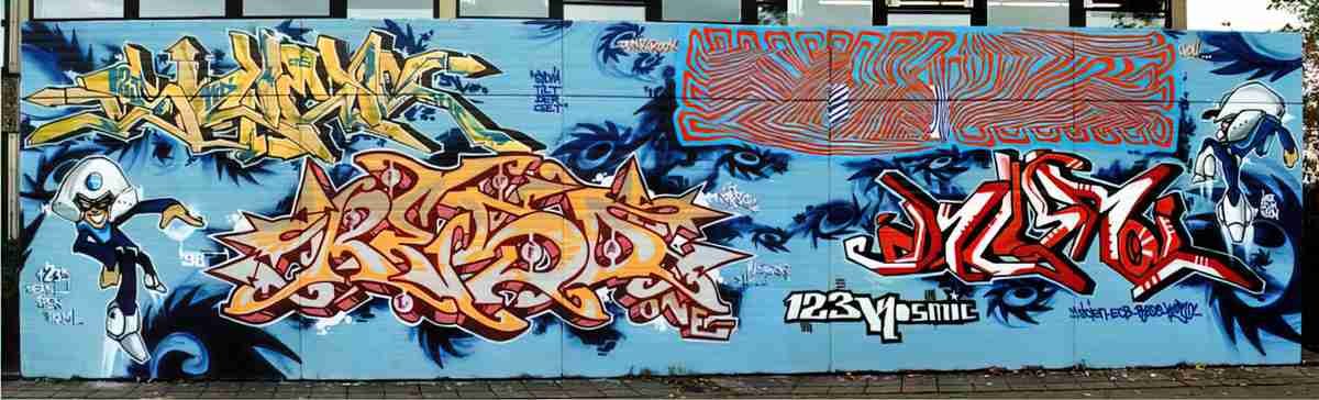 Street Art 3154 3136 GRAFFITI A4 Photo Print