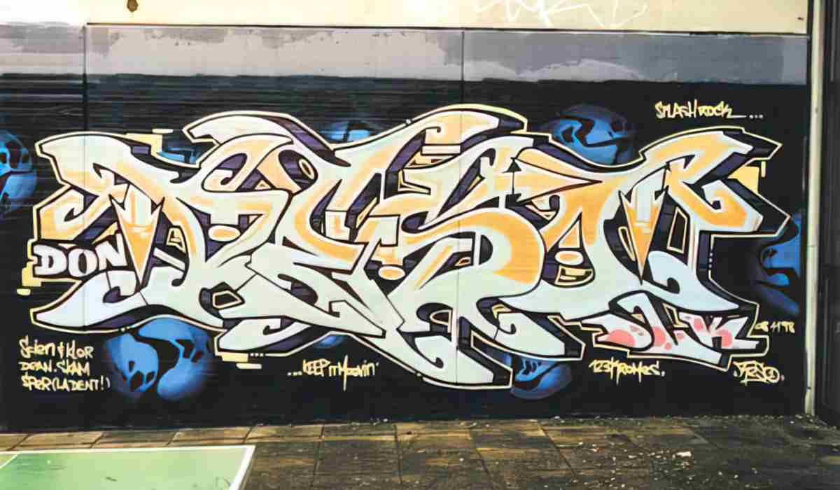 Street Art 3158 3140 GRAFFITI A4 Photo Print