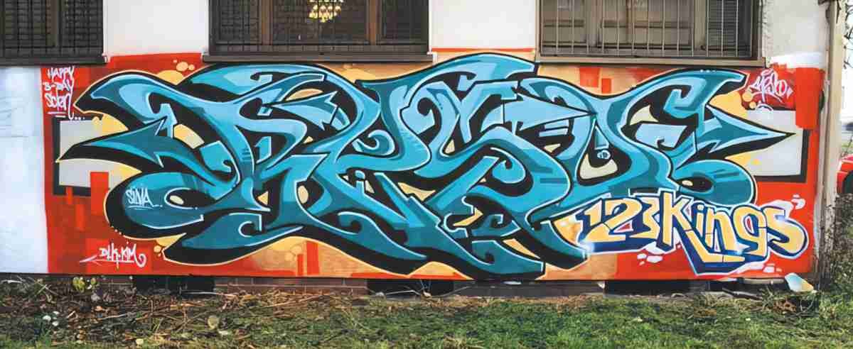 Street Art 3160 3142 GRAFFITI A4 Photo Print