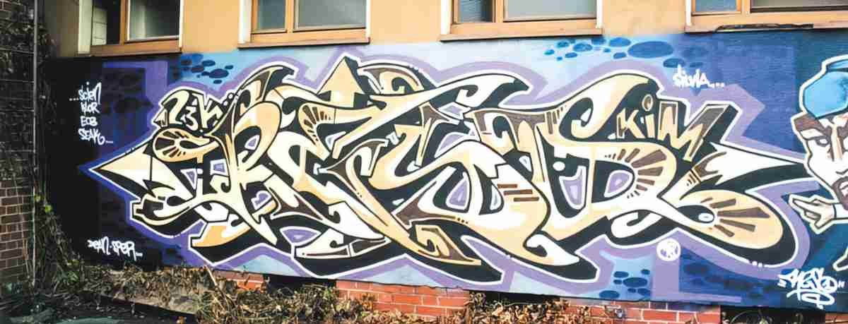 Street Art 3162 3144 GRAFFITI A4 Photo Print