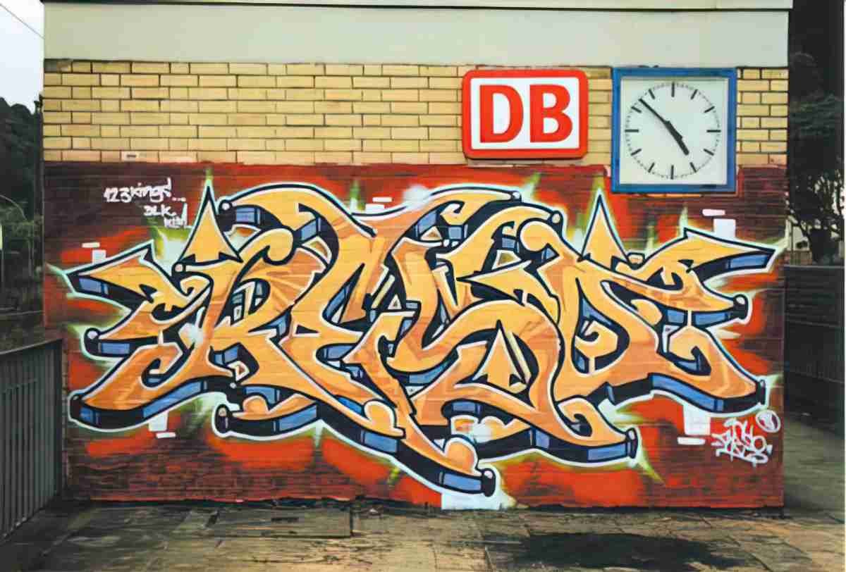 Street Art 3164 3146 GRAFFITI A4 Photo Print