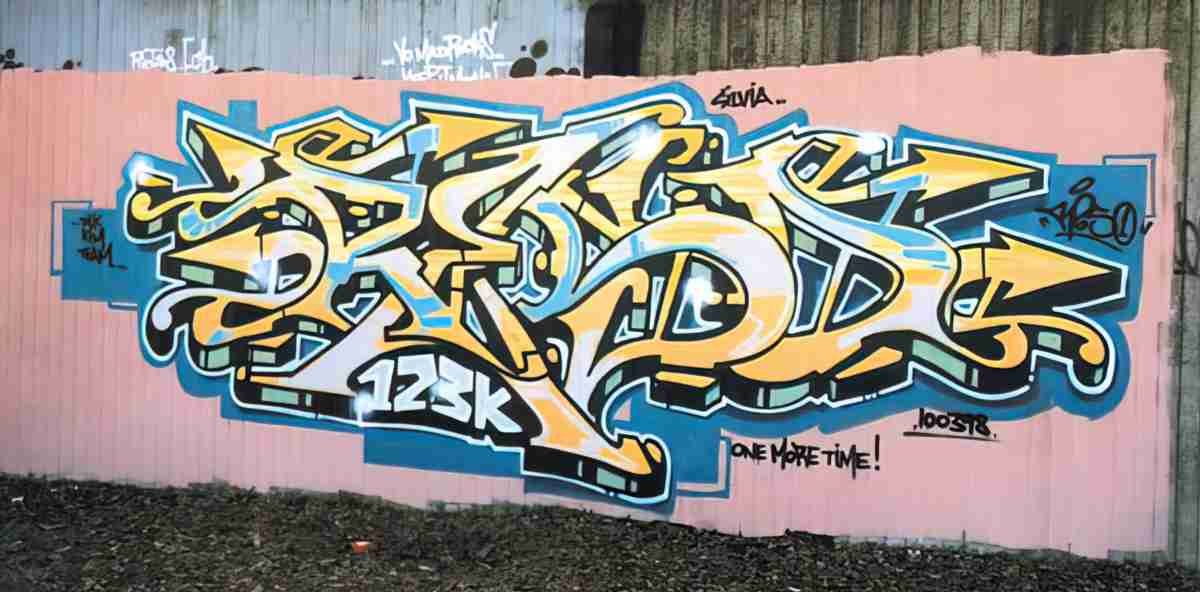 Street Art 3167 3149 GRAFFITI A4 Photo Print
