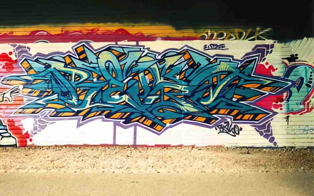 Street Art 3168 3150 GRAFFITI A4 Photo Print