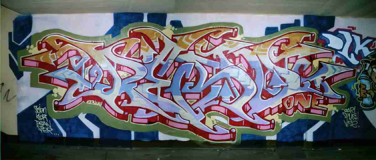 Street Art 3172 3154 GRAFFITI A4 Photo Print