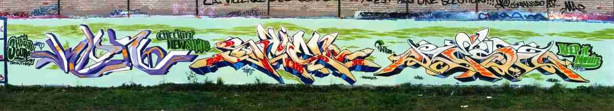 Street Art 3174 3156 GRAFFITI A4 Photo Print